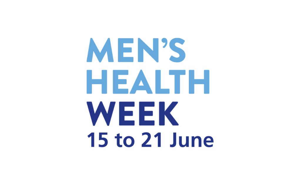 Men's health week logo 15 to 21 June
